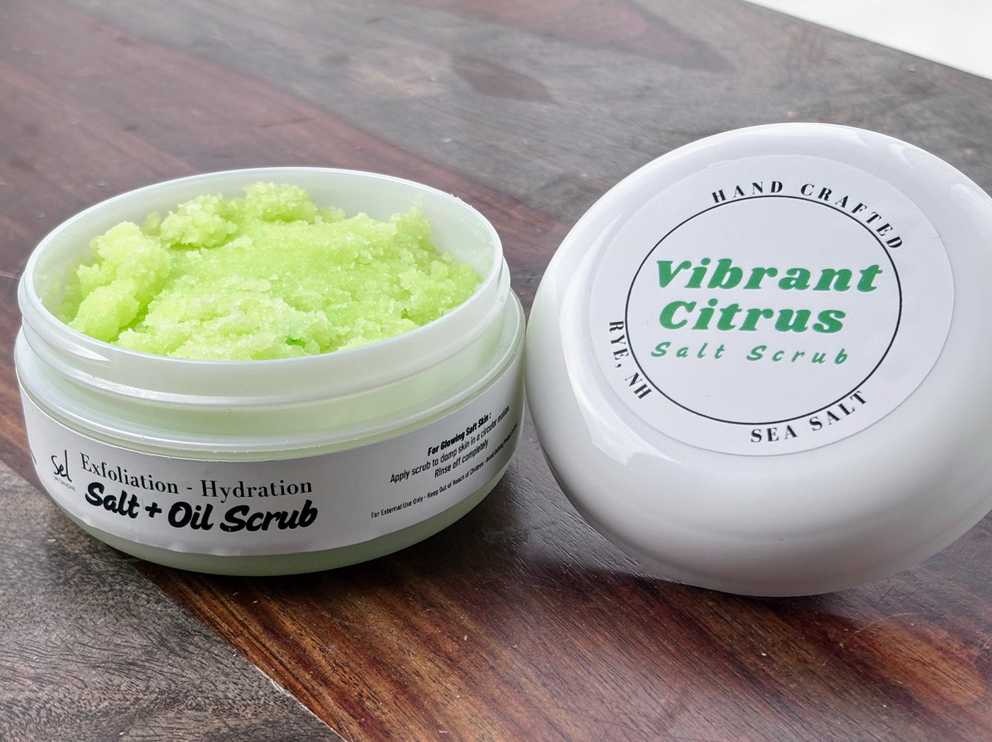 Vibrant Citrus  Salt Scrub  4oz