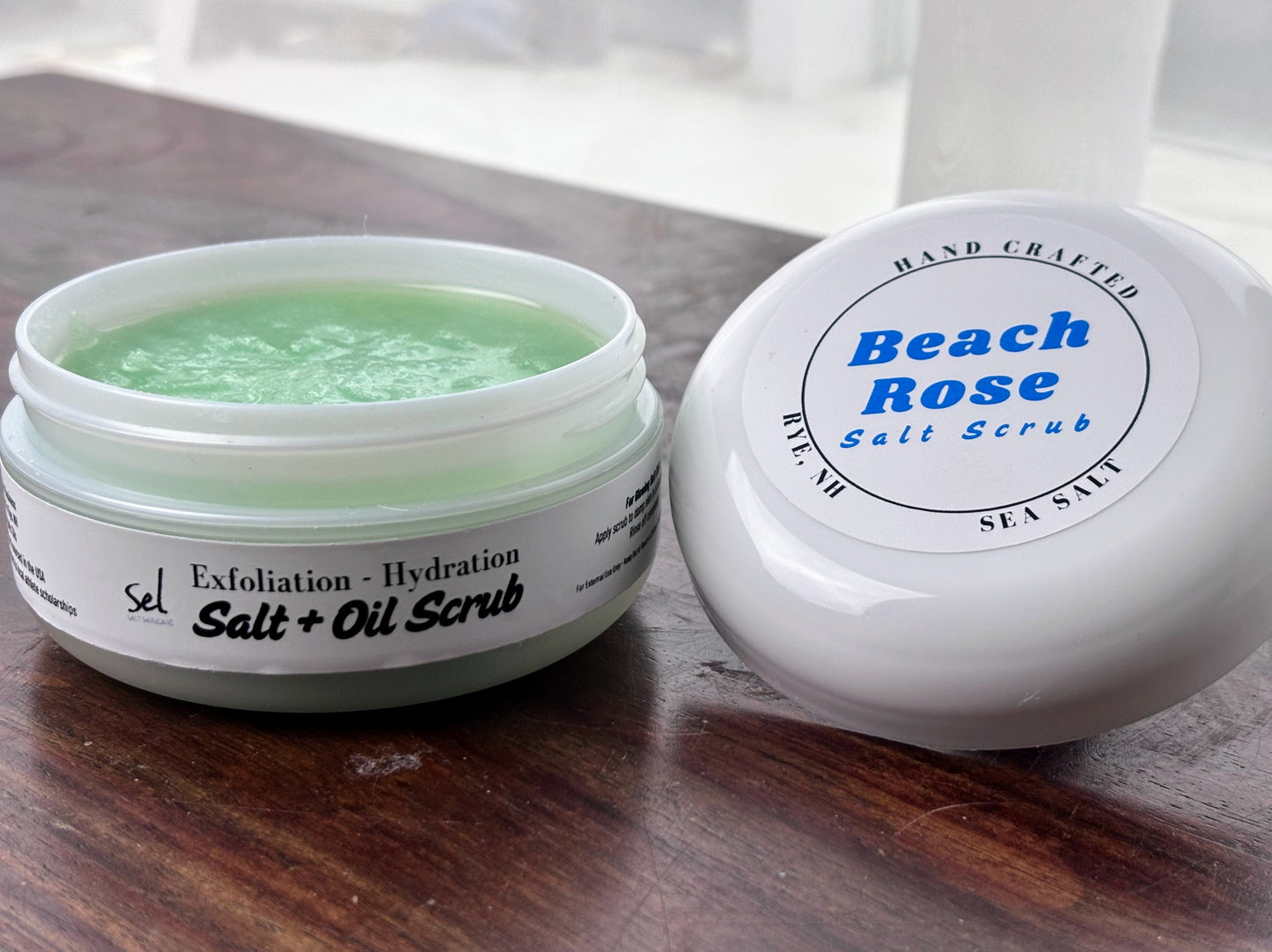 Beach Rose  Salt Scrub  4oz